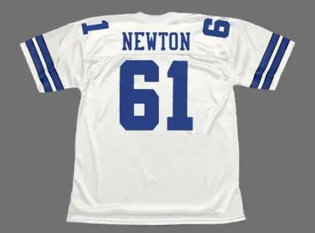 NATE NEWTON Dallas Cowboys 1994 Throwback NFL Football Jersey 