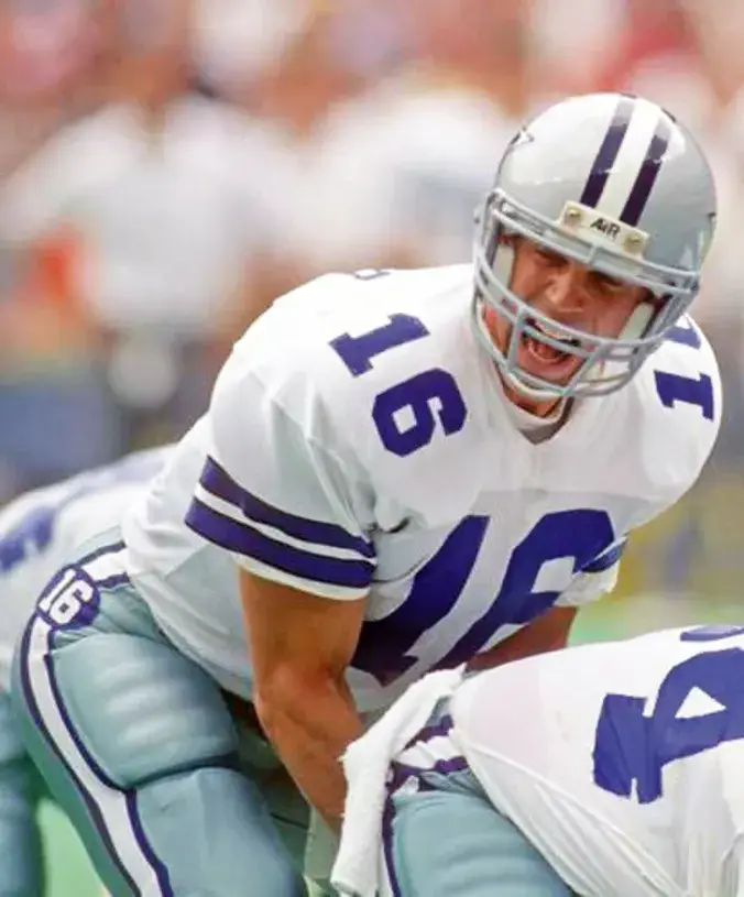 STEVE PELLUER Dallas Cowboys 1987 Throwback NFL Football Jersey 