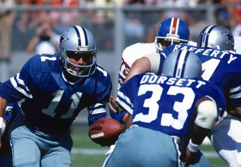 TONY DORSETT Dallas Cowboys 1979 Throwback NFL Football Jersey 
