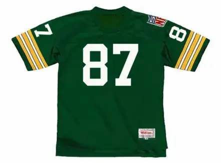 WILLIE DAVIS Green Bay Packers 1969 Throwback NFL Football Jersey