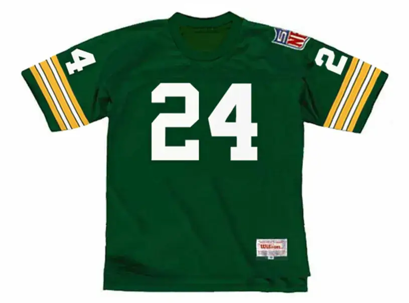 WILLIE WOOD Green Bay Packers 1969 Throwback NFL Football Jersey