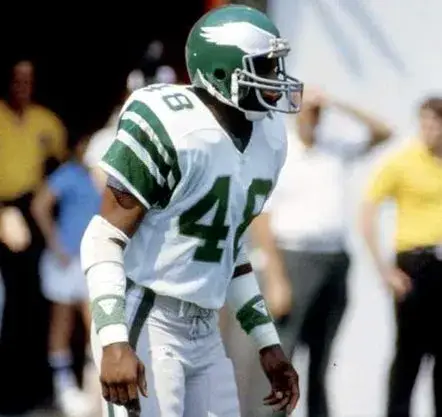 WES HOPKINS Philadelphia Eagles 1983 Throwback NFL Football Jersey 