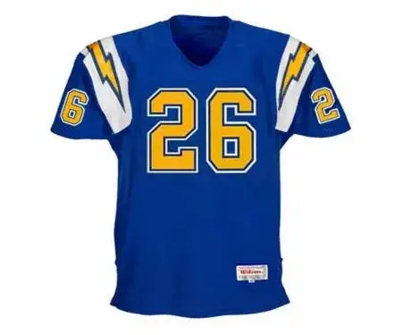 LYDELL MITCHELL San Diego Chargers 1978 Throwback NFL Football Jersey
