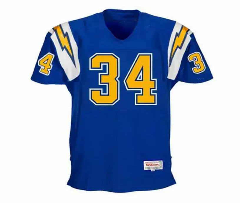 RICKEY YOUNG San Diego Chargers 1976 Throwback NFL Football Jersey