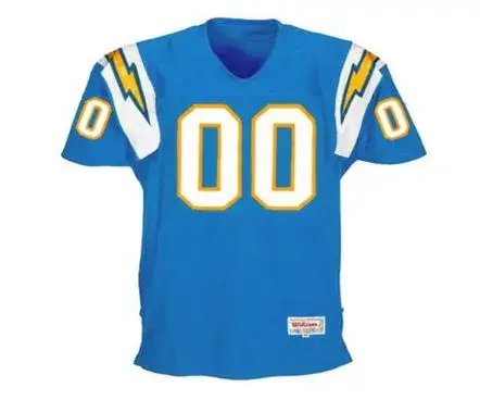 SAN DIEGO CHARGERS 1990’s Throwback Home NFL Jersey Customized “Any Name & Number(s)”
