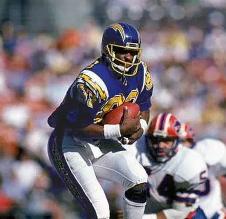 WES CHANDLER San Diego Chargers 1982 Throwback NFL Football Jersey 