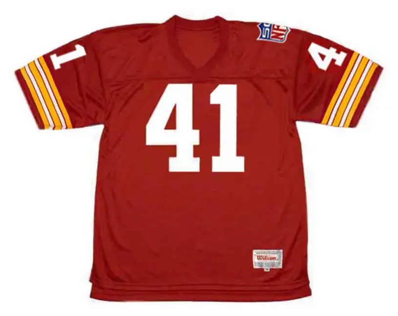 MIKE BASS Washington Redskins 1969 Throwback NFL Football Jersey