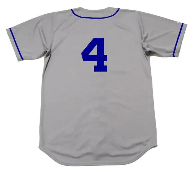 DUKE SNIDER Brooklyn Dodgers 1955 Away Majestic Baseball Throwback Jersey 