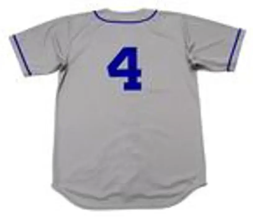 DUKE SNIDER Brooklyn Dodgers 1955 Away Majestic Baseball Throwback Jersey 