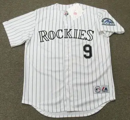 VINNY CASTILLA Colorado Rockies 2004 Majestic Throwback Home Baseball Jersey