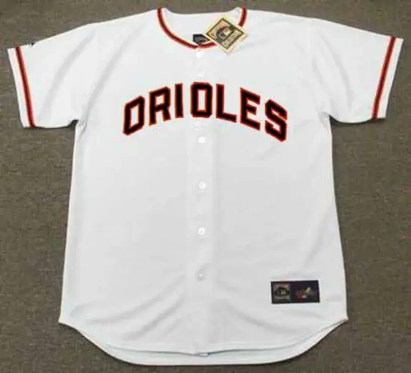 BROOKS ROBINSON Baltimore Orioles 1965 Home Majestic Throwback Baseball Jersey