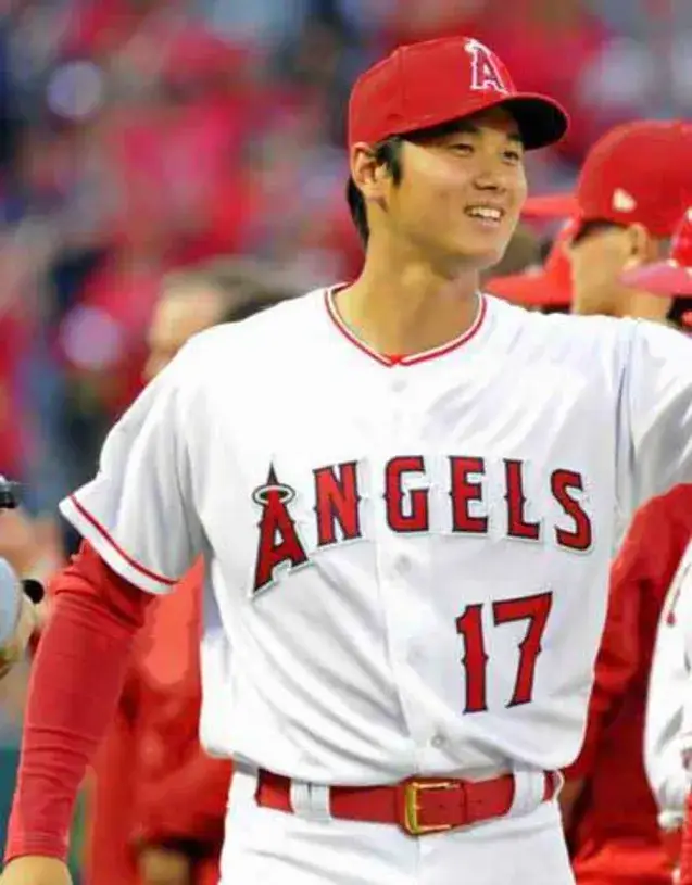 SHOHEI OHTANI Los Angeles Angels Home Majestic “Japanese” Throwback Baseball Jersey 
