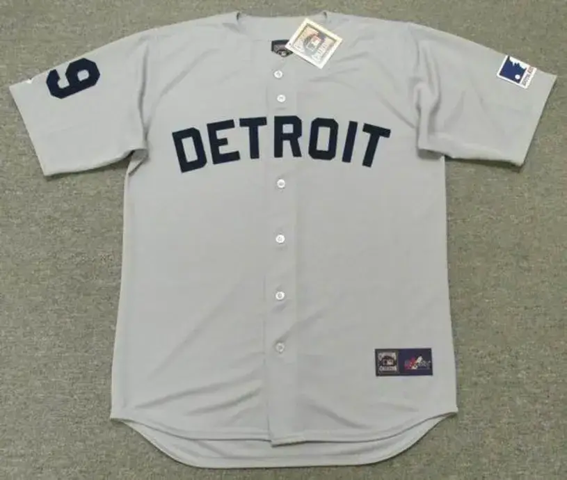 MICKEY LOLICH Detroit Tigers 1969 Away Majestic Throwback Baseball Jersey