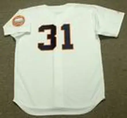 DON LARSEN Houston Astros 1965 Majestic Cooperstown Home Jersey 