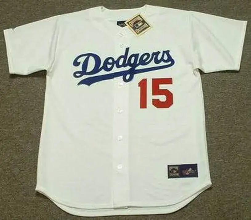 SHAWN GREEN Los Angeles Dodgers 2000 Home Majestic Throwback Baseball Jersey
