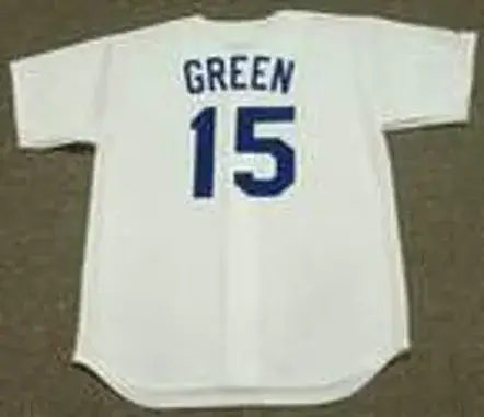 SHAWN GREEN Los Angeles Dodgers 2000 Home Majestic Throwback Baseball Jersey 