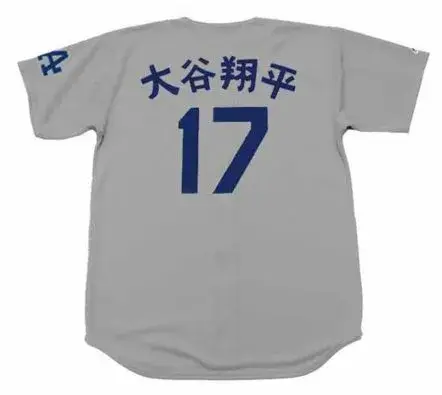 SHOHEI OHTANI Los Angeles Dodgers Away Majestic “Japanese” Baseball Jersey 