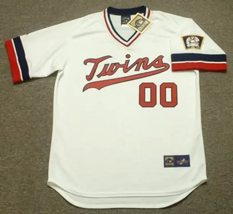 MINNESOTA TWINS 1980’s Majestic Cooperstown Home Jersey Customized “Any Name & Number(s)”