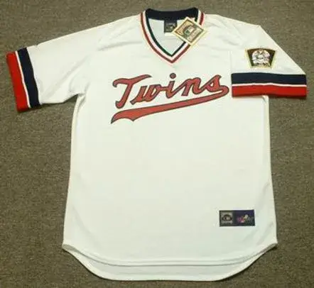 MINNESOTA TWINS 1980’s Majestic Cooperstown Throwback Home Jersey