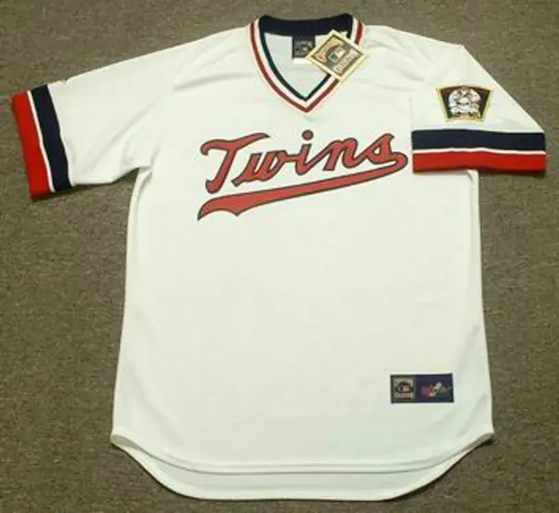 MINNESOTA TWINS 1980’s Majestic Cooperstown Throwback Home Jersey