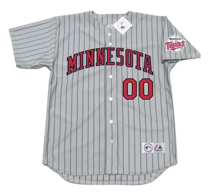 MINNESOTA TWINS 1990’s Majestic Throwback Away Jersey Customized “Any Name & Number(s)”