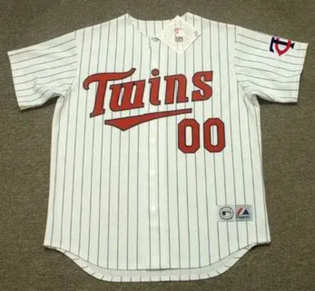MINNESOTA TWINS Majestic 1990’s Home Baseball Jersey Customized “Any Name & Number(s)”
