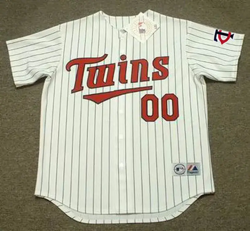MINNESOTA TWINS Majestic 1990’s Home Baseball Jersey Customized “Any Name & Number(s)”