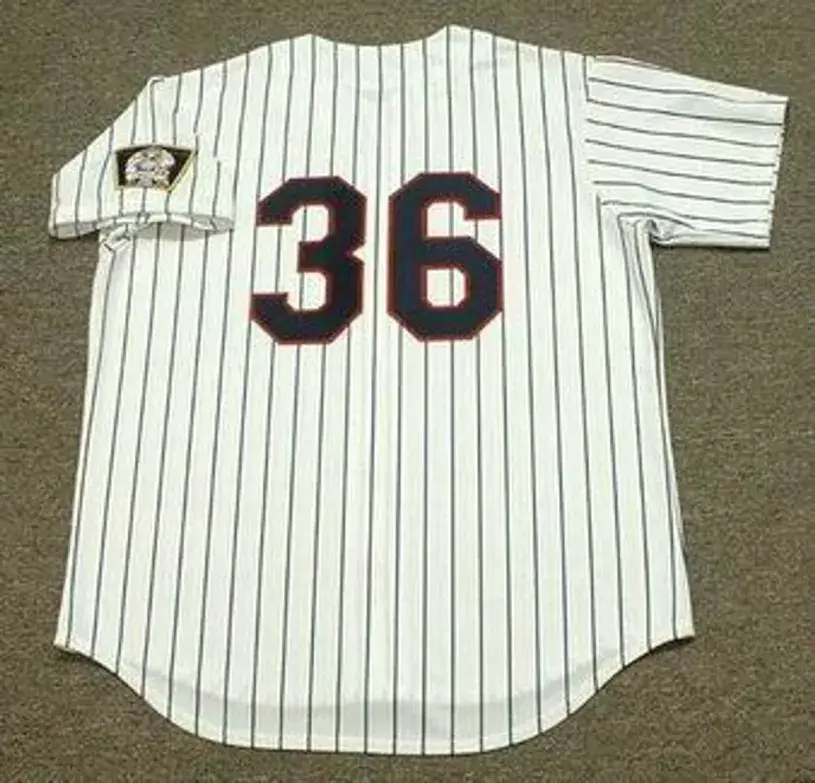 JIM KAAT Minnesota Twins 1969 Majestic Cooperstown Throwback Home Baseball Jersey 