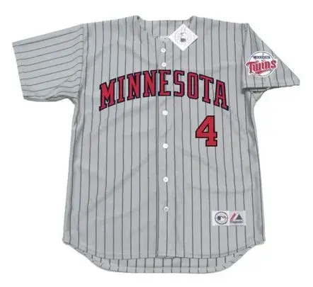 PAUL MOLITOR Minnesota Twins 1998 Majestic Throwback Away Baseball Jersey