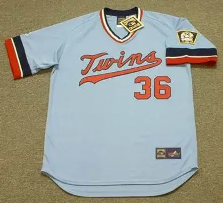 JIM KAAT Minnesota Twins 1973 Majestic Cooperstown Throwback Baseball Jersey