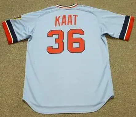 JIM KAAT Minnesota Twins 1973 Majestic Cooperstown Throwback Baseball Jersey 
