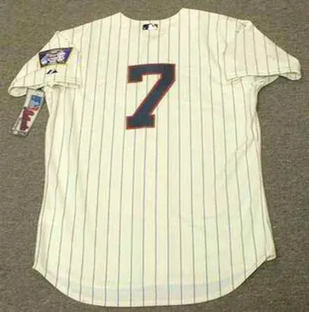 JOE MAUER Minnesota Twins 2012 Majestic Authentic Home Baseball Jersey 