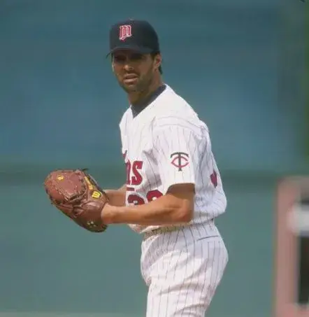 RICK AGUILERA Minnesota Twins 1991 Majestic Throwback Home Baseball Jersey 