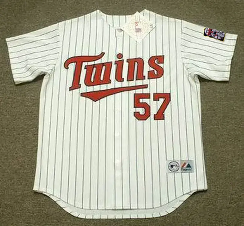 JOHAN SANTANA Minnesota Twins 2004 Majestic Throwback Home Baseball Jersey