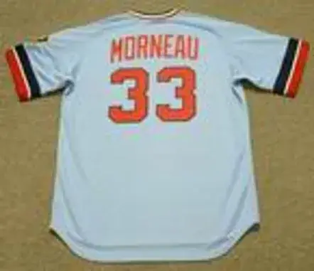 JUSTIN MORNEAU Minnesota Twins Majestic Cooperstown Throwback Baseball Jersey 