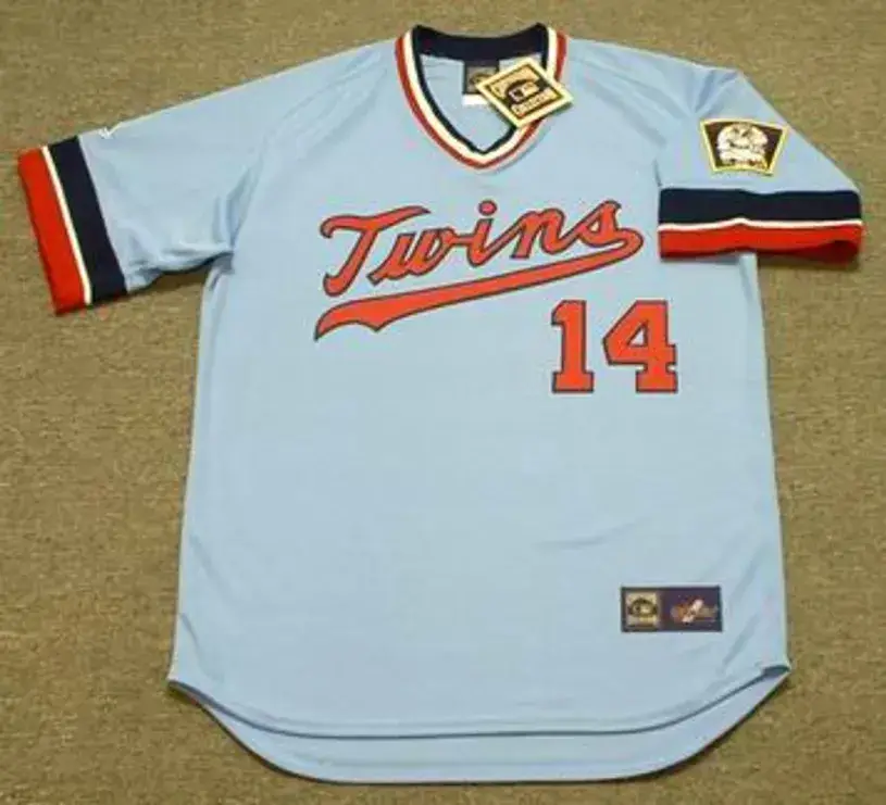 KENT HRBEK Minnesota Twins 1984 Majestic Cooperstown Throwback Baseball Jersey