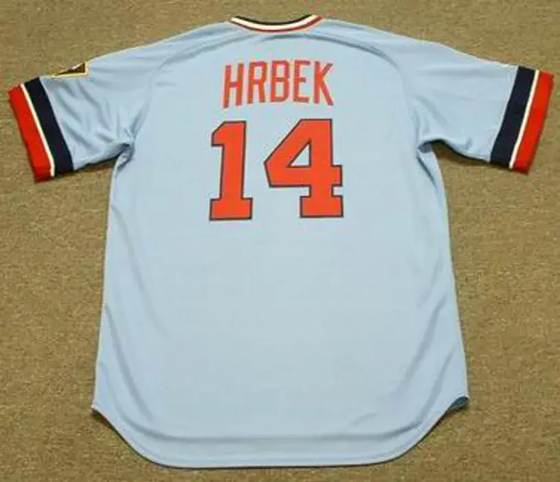 KENT HRBEK Minnesota Twins 1984 Majestic Cooperstown Throwback Baseball Jersey 