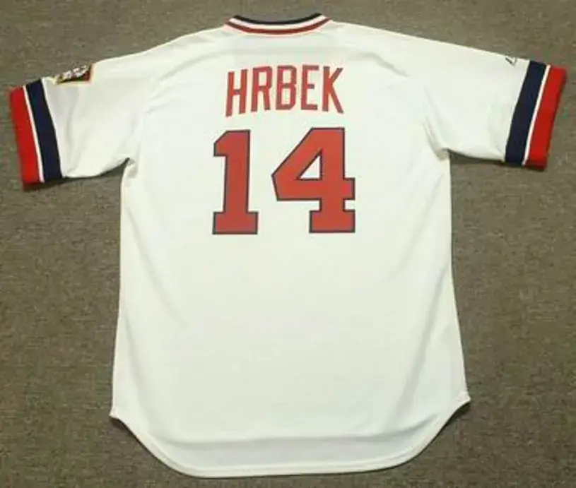 KENT HRBEK Minnesota Twins 1984 Majestic Cooperstown Throwback Home Jersey 