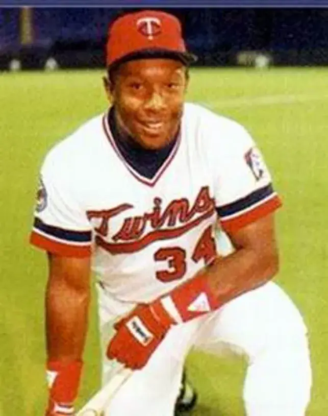 KIRBY PUCKETT Minnesota Twins 1984 Majestic Cooperstown Throwback Home Jersey 