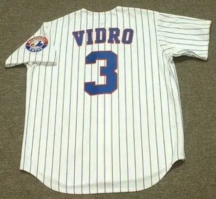 JOSE VIDRO Montreal Expos 2002 Majestic Throwback Home Baseball Jersey 