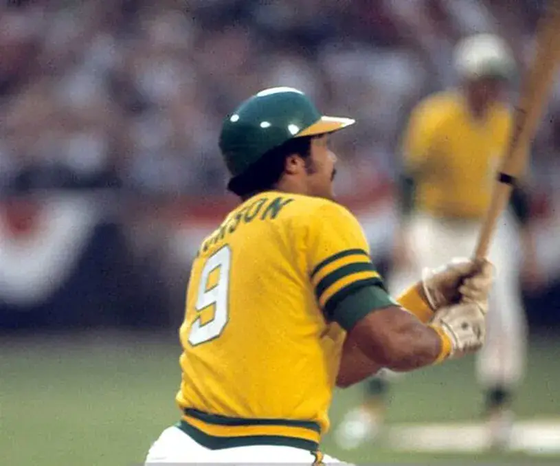 REGGIE JACKSON Oakland Athletics 1972 Majestic Cooperstown Throwback Jersey 