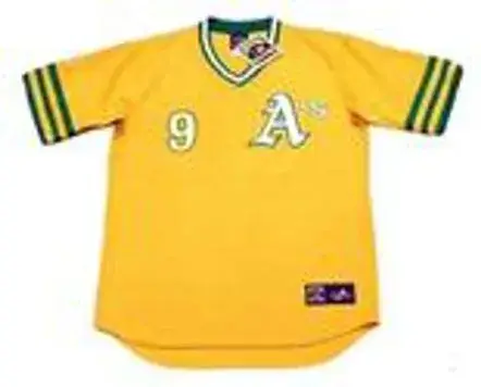 REGGIE JACKSON Oakland Athletics 1972 Majestic Cooperstown Throwback Jersey 