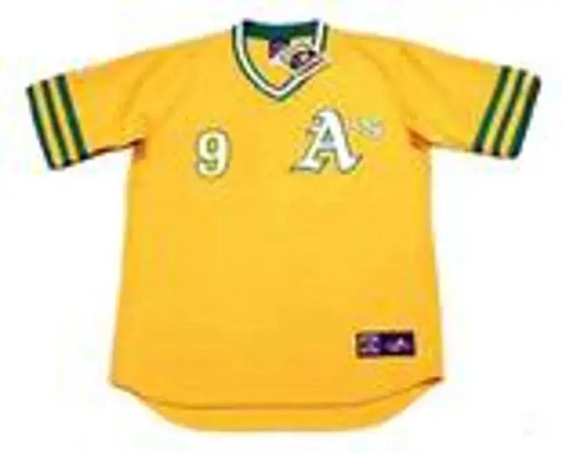 REGGIE JACKSON Oakland Athletics 1972 Majestic Cooperstown Throwback Jersey 