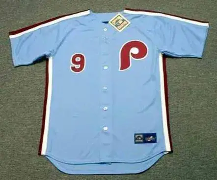 VON HAYES Philadelphia Phillies 1986 Away Majestic Throwback Baseball Jersey