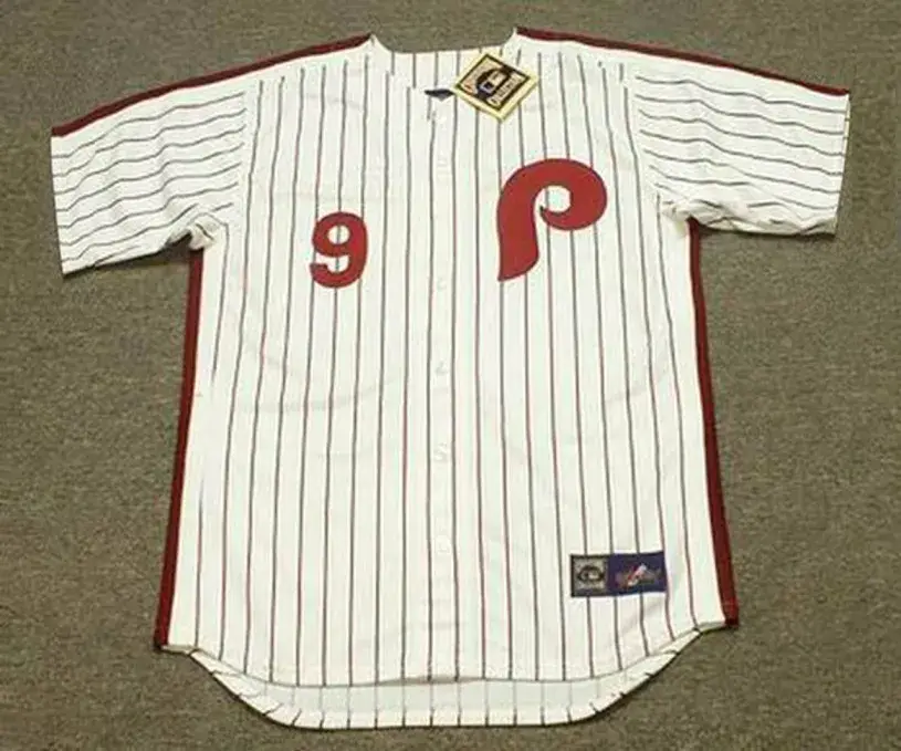 VON HAYES Philadelphia Phillies 1986 Home Majestic Throwback Baseball Jersey