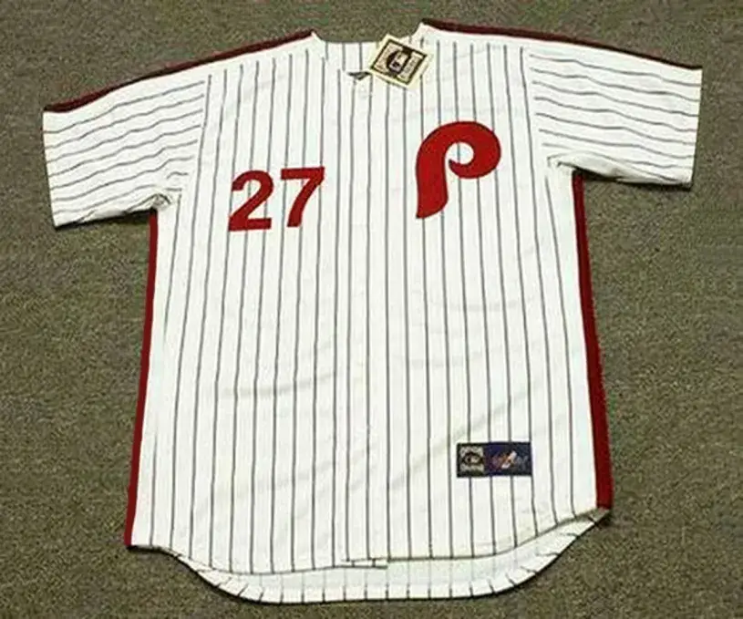 WILLIE MONTANEZ Philadelphia Phillies 1974 Home Throwback Baseball Jersey