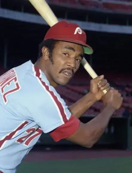 WILLIE MONTANEZ Philadelphia Phillies 1974 Away Throwback Baseball Jersey 