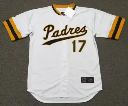 NATE COLBERT San Diego Padres 1974 Majestic Cooperstown Home Baseball Jersey