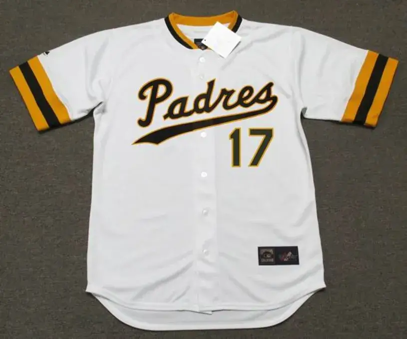 NATE COLBERT San Diego Padres 1974 Majestic Cooperstown Home Baseball Jersey