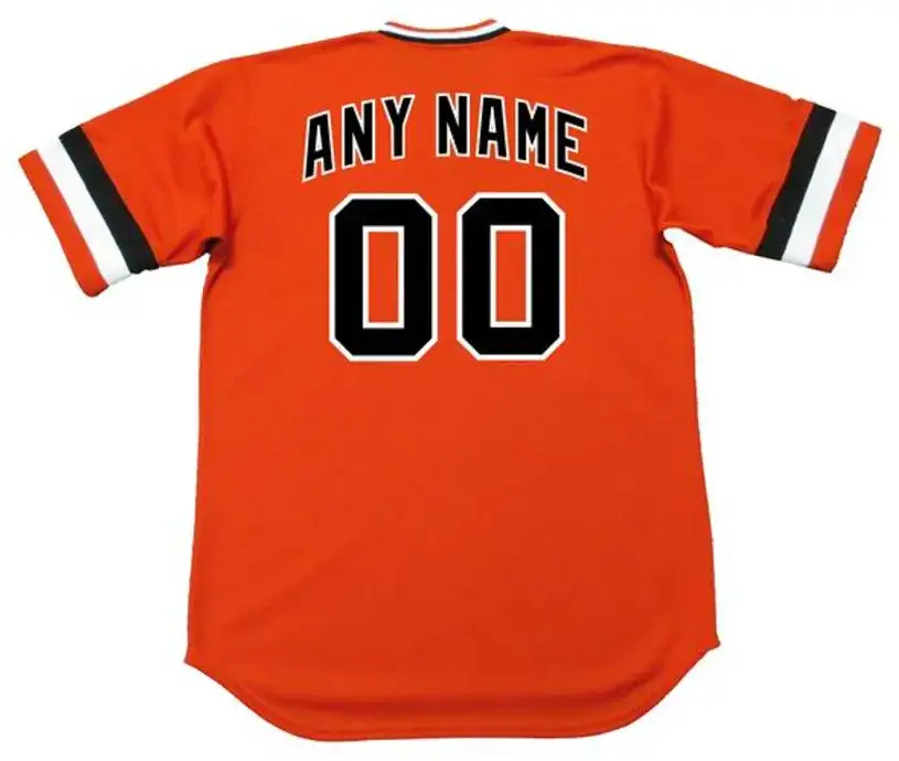 SAN FRANCISCO GIANTS 1980’s Majestic Throwback Jersey Customized “Any Name & Number(s)” 